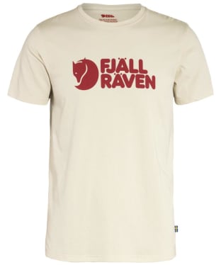 Men’s Fjallraven Logo Short Sleeve T-Shirt - Chalk White