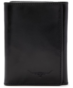 Men's R.M. Williams Small Tri-Fold Wallet - Yearling leather - Black