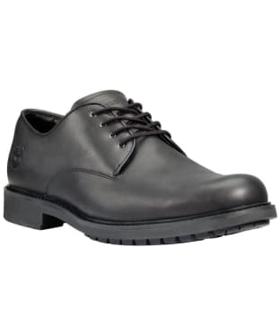 Men's Timberland Stormbucks Leather Oxford Shoes - Black Fullgrain