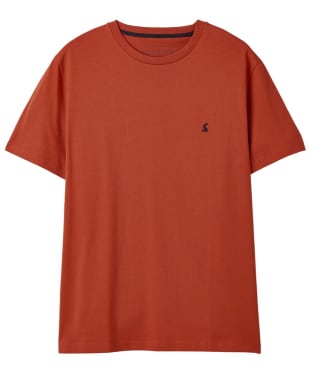 Men's Joules Denton Cotton T-Shirt - Dark Orange