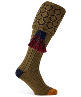 Men's Pennine Regent Shooting Socks Set - Old Sage / Navy