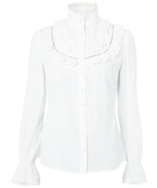 Women’s Holland Cooper Audley Lace Blouse - White