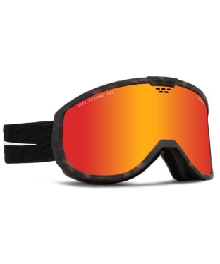 Electric Cam Unisex Snow Goggles - Red Chrome Lens - Black Tort Nuron