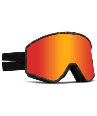Electric x Kleveland Unisex Snow Goggles - Red Chrome Lens - Black Tort Nuron