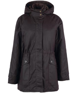 Women's Barbour Cannich Waxed Jacket - Rustic / Classic