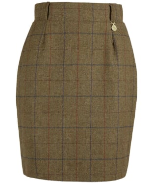 Women's Holland Cooper Regency Wool Pencil Skirt - Glen Green