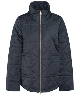 Women's Barbour Stella Quilted Jacket - Black / Muted