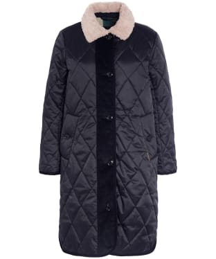 Women's Barbour Mulgrave Quilted Jacket - Black / Ancient 