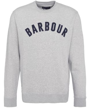 Men's Barbour Addington Crew Neck Sweater - Grey Marl