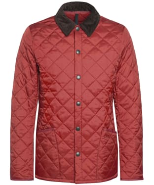 Men's Barbour Heritage Liddesdale Quilted Jacket - Iron Ore