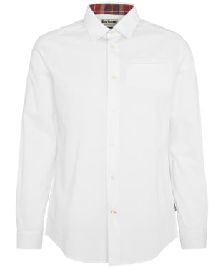 Men's Barbour Lyle Tailored Long Sleeve Shirt - White