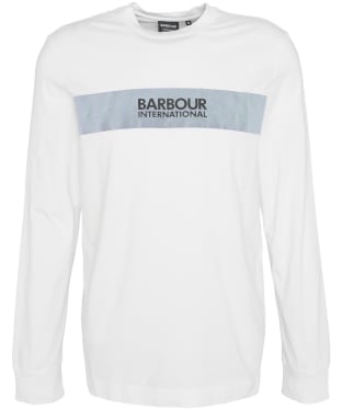 Men's Barbour International Flock Formula T-Shirt - Bright White