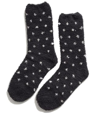 Women's Seasalt Single Fluffies Sock Box - Confetti Onyx