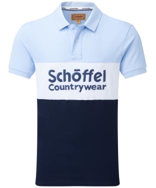 Schöffel Exeter Heritage Polo Shirt - Pale Blue