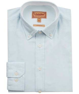Men's Schöffel Titchwell Tailored Shirt - Pale Blue