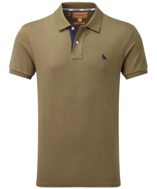 Men's Schöffel St Ives Jersey Polo Shirt - Dark Khaki Green