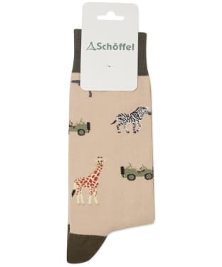 Men’s Schöffel Single Cotton Socks - Forest Safari