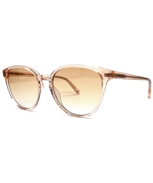 Barbour BA8040 Round Cateye Sunglasses - Pink / Brown