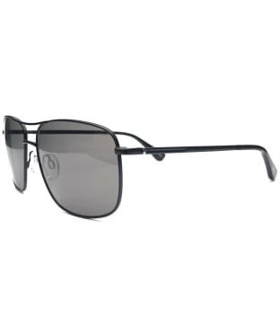 Barbour International BI4011 Polarized Square Aviator Sunglasses - Black