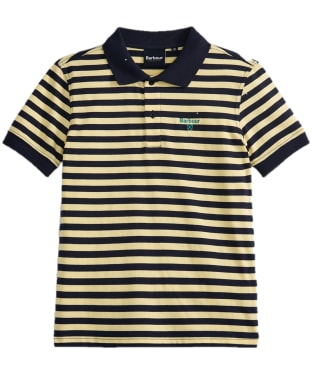 Boy's Barbour Earle Polo Shirt, 10-15yrs - Heritage Lemon