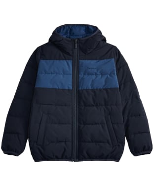 Boy's Barbour Bobby Quilted Jacket, 6-9yrs - Navy