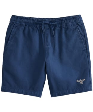 Boy's Barbour Oxtown Cotton Shorts, 6-9yrs - Dark Denim