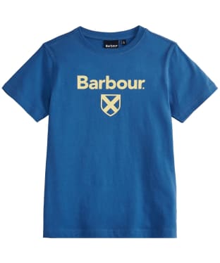 Boy's Barbour Essential Shield T-Shirt, 10-15yrs - Federal Blue