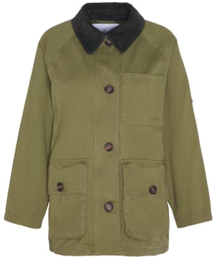 Women's Barbour Pennycress Casual Jacket - Military Olive