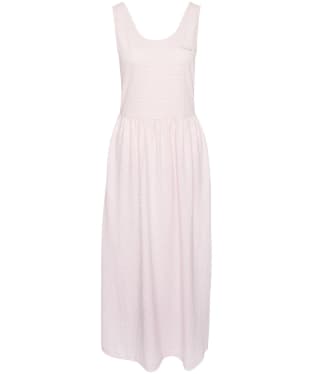 Women's Barbour Woodford Jersey Midi Dress - Pink Lavender Stripe