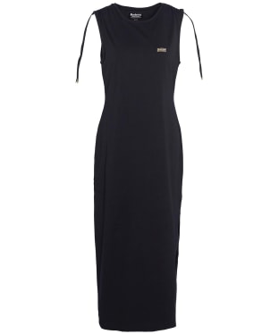 Women's Barbour International Retton Jersey Midi Dress - Black