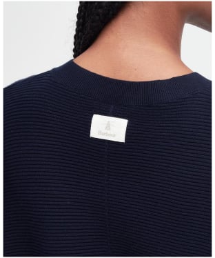 Women's Barbour Bickland Knitted Crew Neck Jumper - Navy