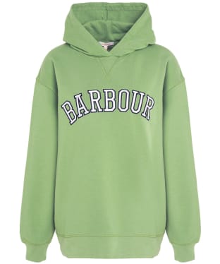 Women's Barbour Northumberland Hoodie - Nephrite Green