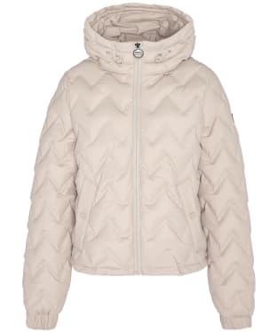 Women's Barbour International Smith Quilted Jacket - Oat