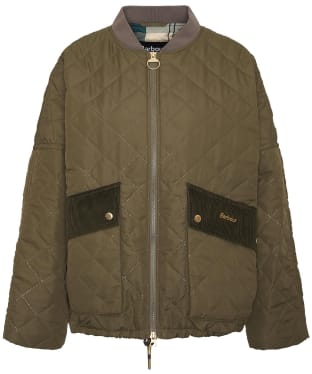 Women's Barbour Bowhill Quilted Jacket - Army Green