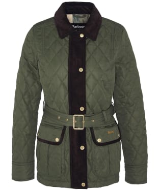 Women's Barbour Lily Quilted Jacket - Olive