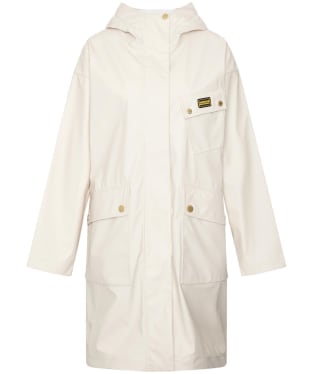 Women's Barbour International Conrad Showerproof Jacket - White