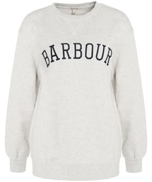 Women's Barbour Northumberland Sweatshirt - Cloud / Navy