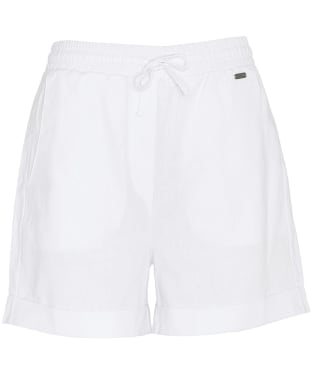 Women's Barbour Elsden Shorts - White