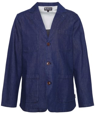 Men's Barbour Orchard Cotton Overshirt - Indigo