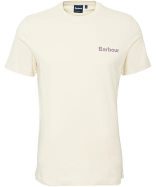 Men's Barbour Hindle Graphic Short Sleeve Cotton T-Shirt - Fog