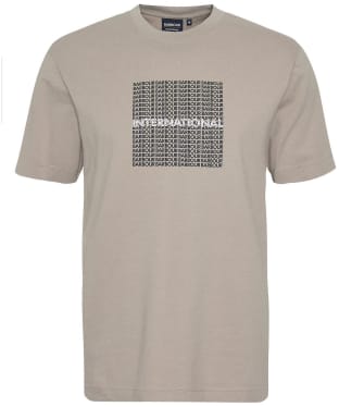 Men's Barbour International Echo Cotton T-Shirt - Concrete
