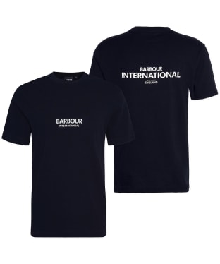 Men's Barbour International Simons Cotton T-Shirt - Black