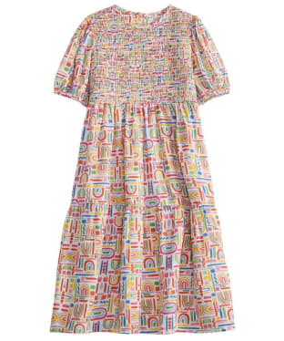 Girl's Barbour Annabelle Rainbow Print Dress, 10-15yrs - Multi