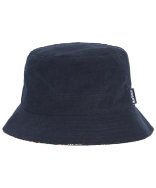 Women's Barbour Adria Reversible Cotton Bucket Hat - Navy