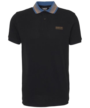Men's Barbour International Gourley  Polo Shirt - Black