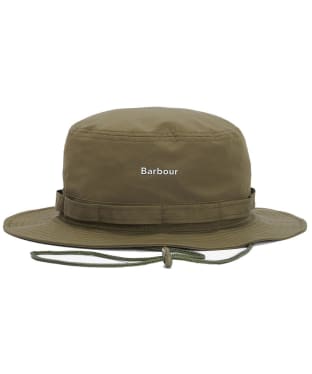 Men's Barbour Teesdale  Showerproof Boonie Hat - Army Green