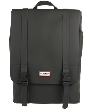 Hunter Original Rubberised Large Backpack - Dark Olive