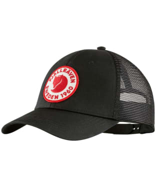 Fjallraven 1960 Logo Langtradarkeps Baseball Cap - Black
