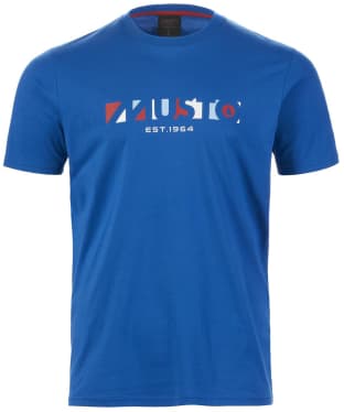 Men’s Musto 1964 Short Sleeved Cotton T-Shirt - Aruba Blue
