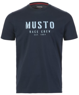 Men’s Musto Classic Short Sleeved Cotton T-Shirt - Navy